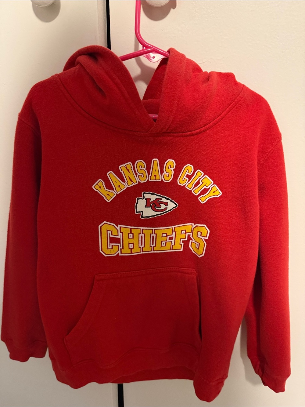 NFL Kansas City Chiefs Red Kids Hoodie
